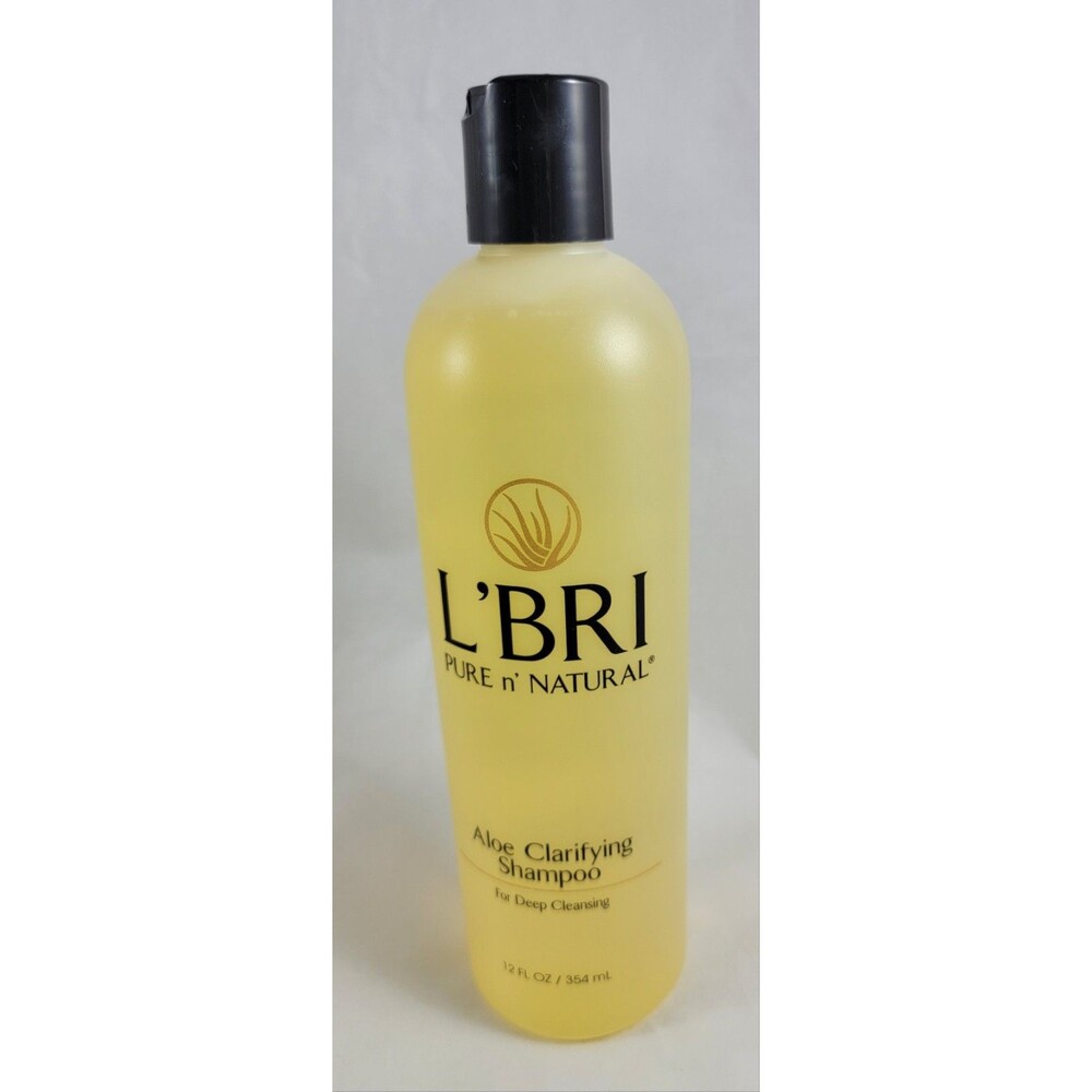 NEW L'BRI Pure & Natural Aloe CLARIFYING Shampoo for Deep Cleansing